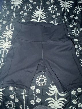 All in Motion Black Biker Shorts